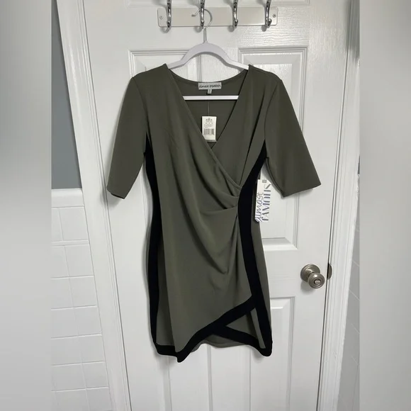 almost famous green dress Olive green dress XL NWT